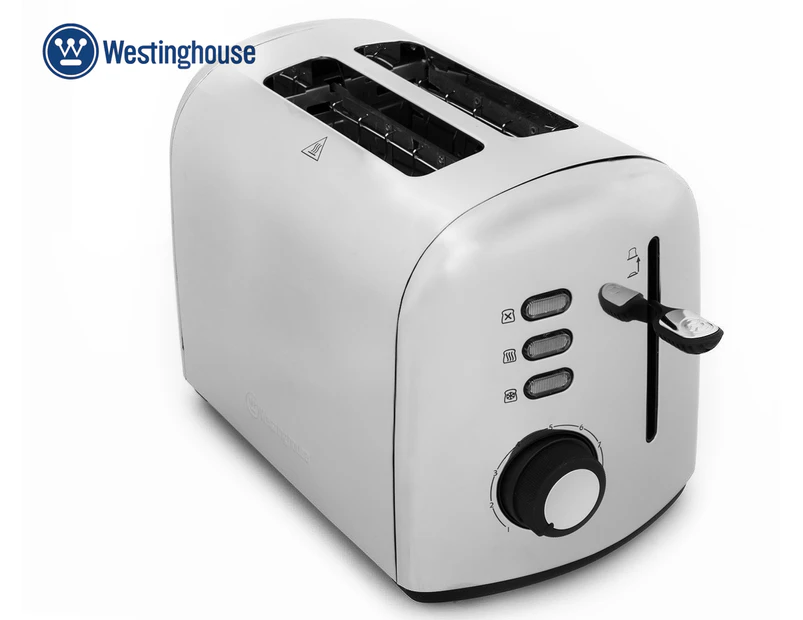 Westinghouse 2-Slice Toaster - Polished Steel