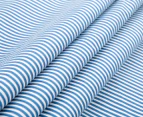 Ardor Wade Reversible Queen Bed Quilt Cover Set - Blue