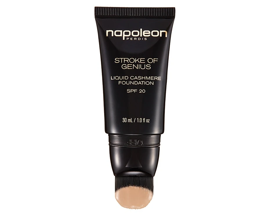 Napoleon Perdis Stroke Of Genius Liquid Cashmere Foundation - Look 2B