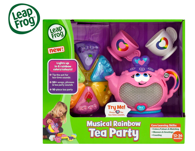 LeapFrog Musical Rainbow Tea Party Playset