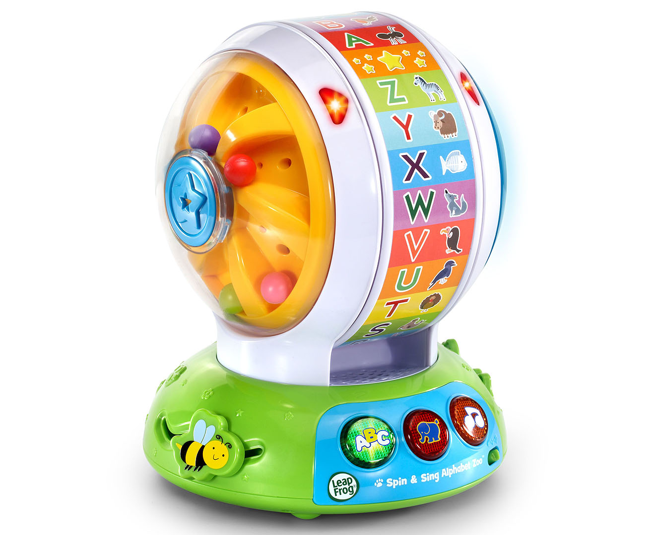 LeapFrog Spin & Sing Alphabet Zoo Ball Toy | Catch.com.au