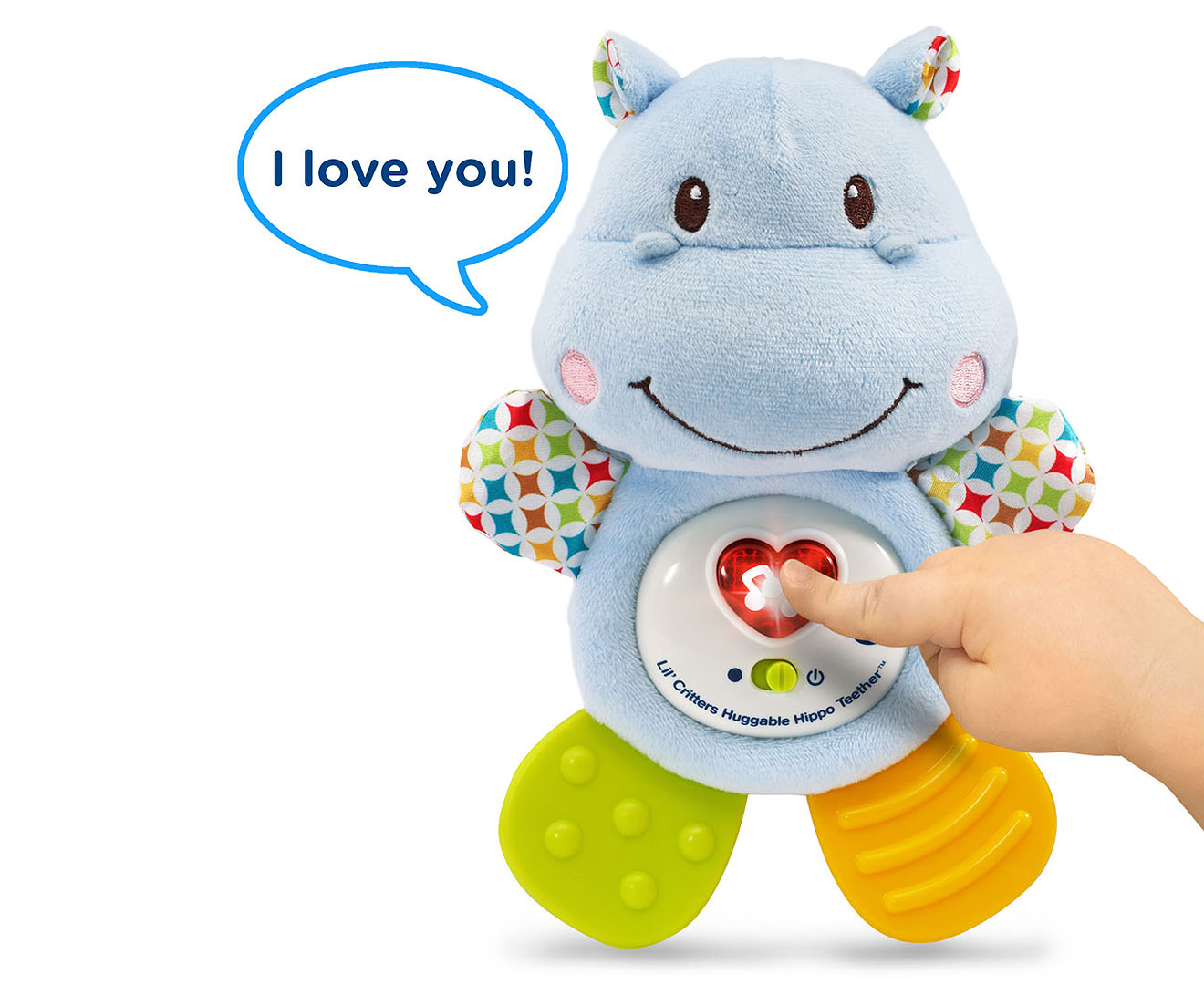 vtech little friendlies happy hippo teether