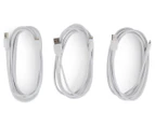Orico 2m Apple Lightning Cable 3-Pack - White