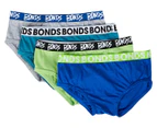 Bonds Boys' Size 3-4 Brief 4-Pack - Multi