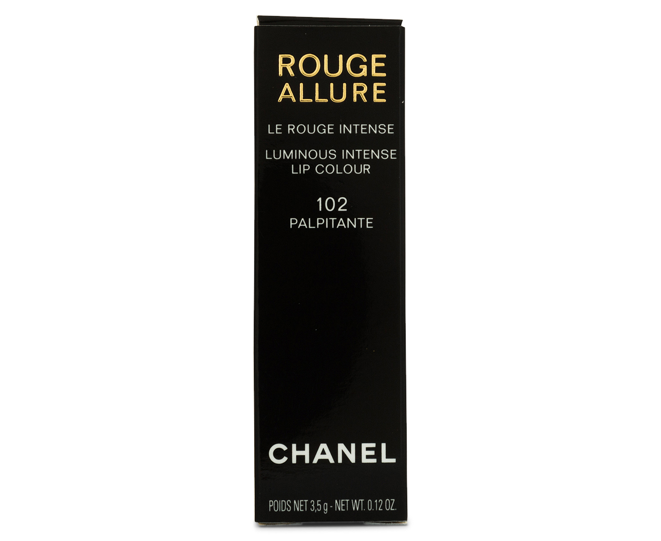ROUGE ALLURE Luminous Intense Lip Colour 102 - PALPITANTE Lipstick, CHANEL