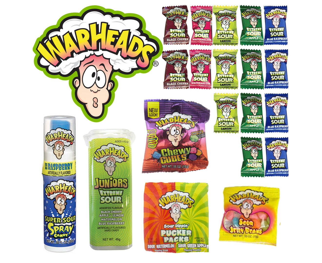 Warheads Showbag | GroceryRun.com.au