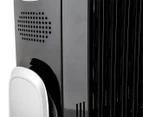 Midea 2400W Electric Oil Heater - Black/Silver