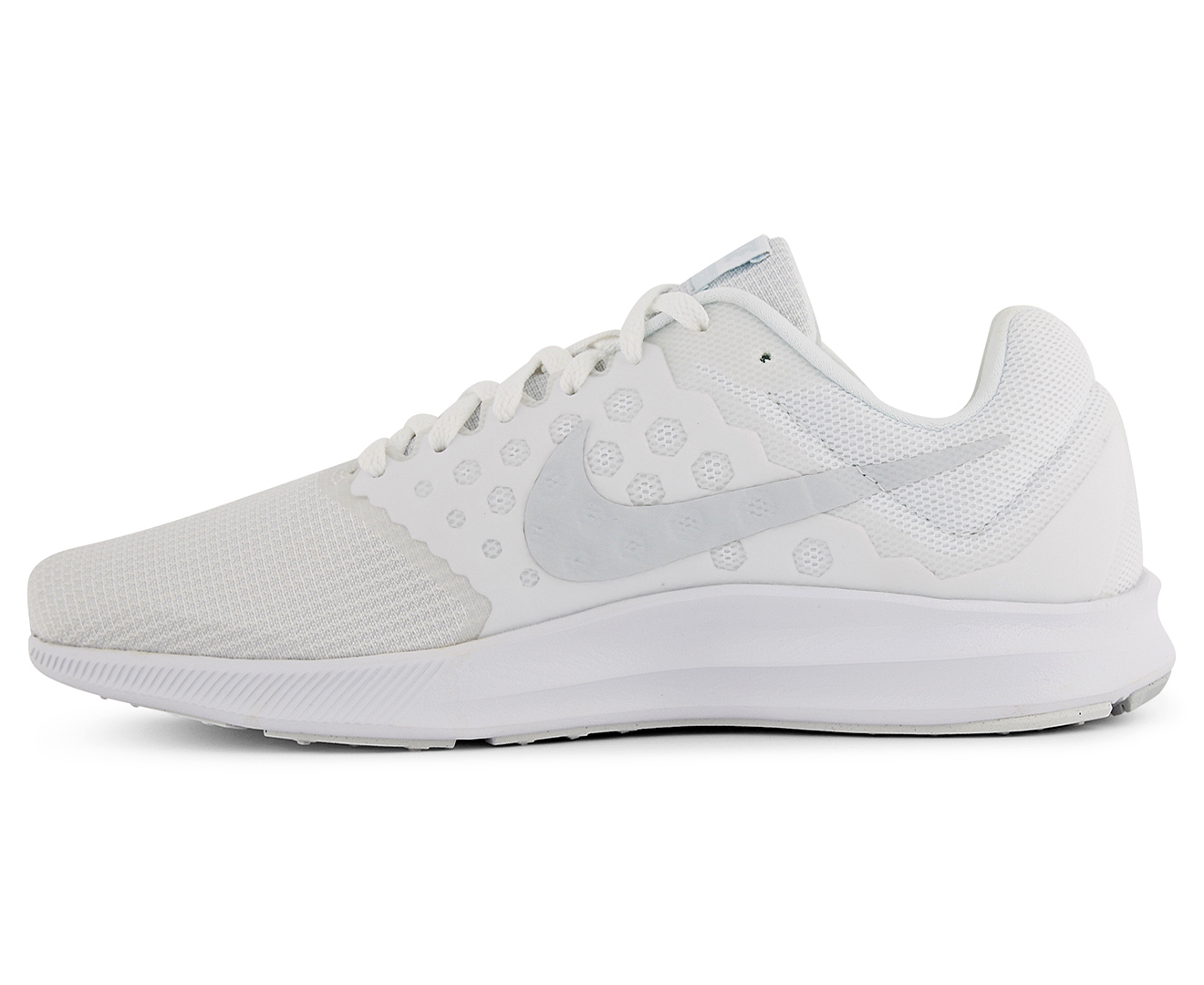 Nike Women's Downshifter 7 Shoe - White/Platinum | Great daily deals at ...