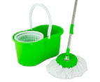 Swirl N' Twirl Mop & Bucket System - Green/White