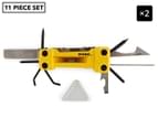 Resolve 11-Piece Prep & Paint Multi-Tool Set - Yellow  1