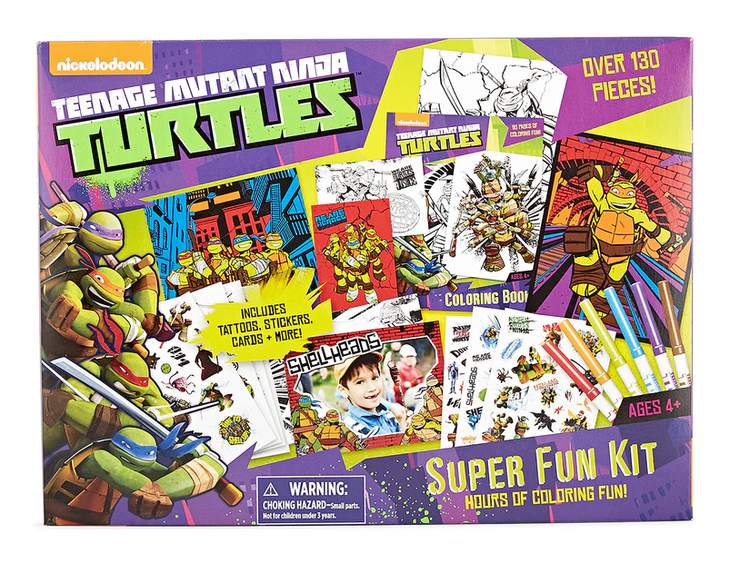 Nickelodeon Teenage Mutant Ninja Turtles Super Fun Art Kit