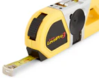 Totes Laser Level Pro Tool w/ Tape Measure - Yellow 