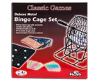 Shuffle Classic Games Deluxe Metal Bingo Cage Set