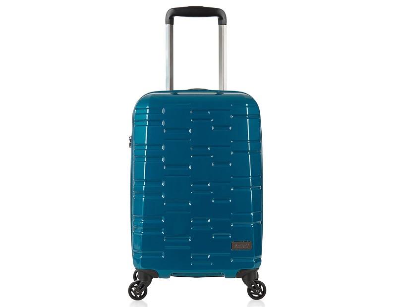 Antler Prism Hi-Shine 4W Hardcase Cabin Luggage 56cm - Teal