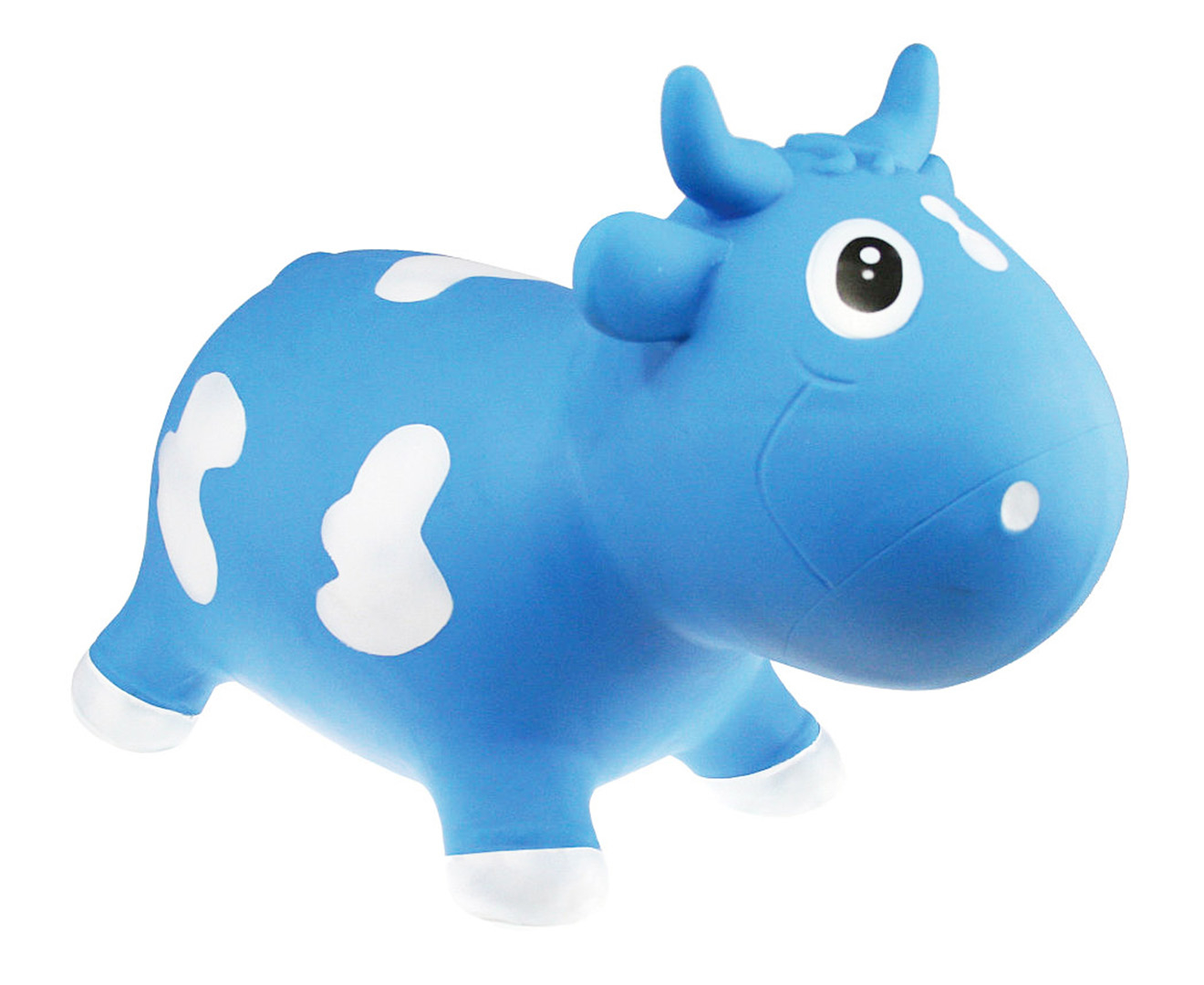 Korimco Jumping Animals Bella The Cow Toy - Blue | Catch.com.au