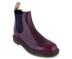 Dr. Martens Unisex 2976 Chelsea Cambridge Brush Boot - Cherry Red