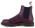 Dr. Martens Unisex 2976 Chelsea Cambridge Brush Boot - Cherry Red