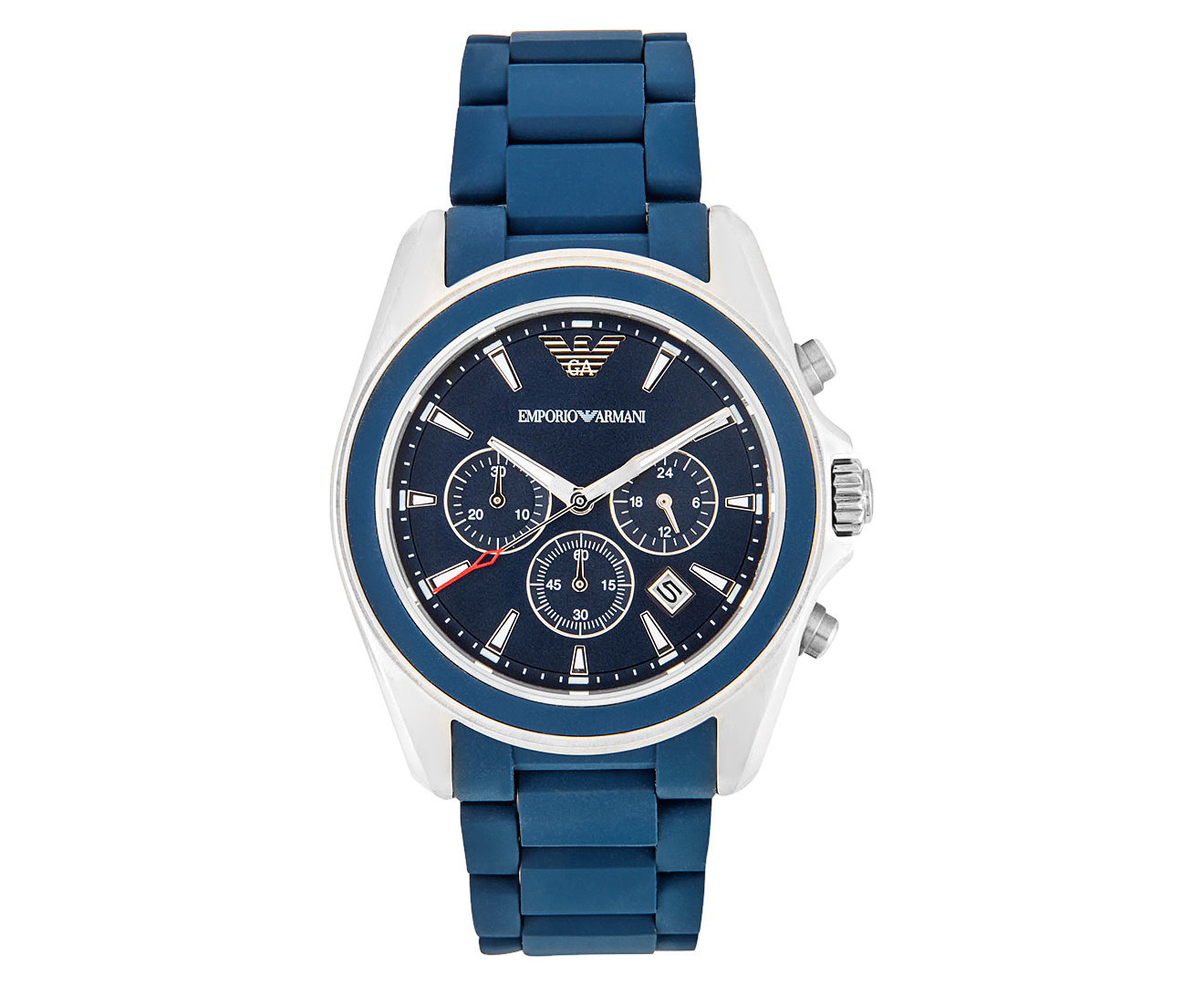 Emporio Armani Men's 44mm AR6068 Sportivo Watch - Blue/Navy 