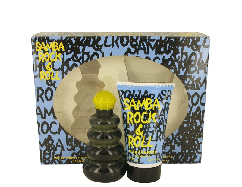 Samba Rock & Roll Cologne by Perfumers Workshop - Gift Set