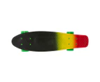 Penny 22-Inch Caribbean Fade Skateboard - Black/Yellow/Red