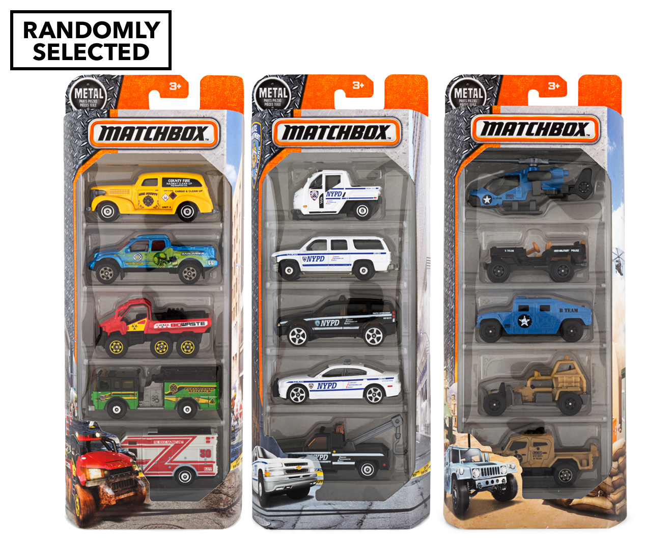 Matchbox Car Collection 5-Pack