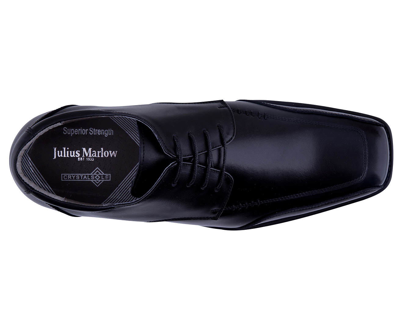 Julius Marlow Men's Mysterious Leather Dress Shoe - Black | Catch.co.nz