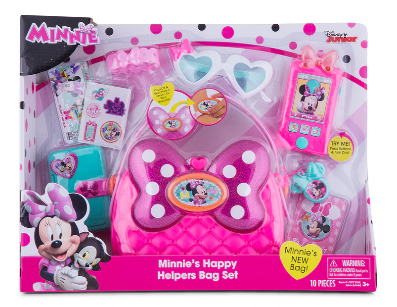 Minnie Mouse Happy Helpers Bag Set - Toddler Toys
