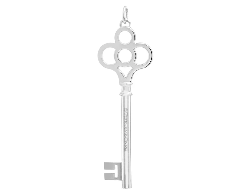 Tiffany & Co. Crown Key Pendant - Silver
