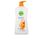 Dettol Pro Fresh Peach Burst Shower Gel 950mL