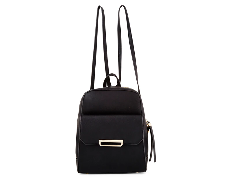 Cooper St Jo Front-Fitting Backpack - Black