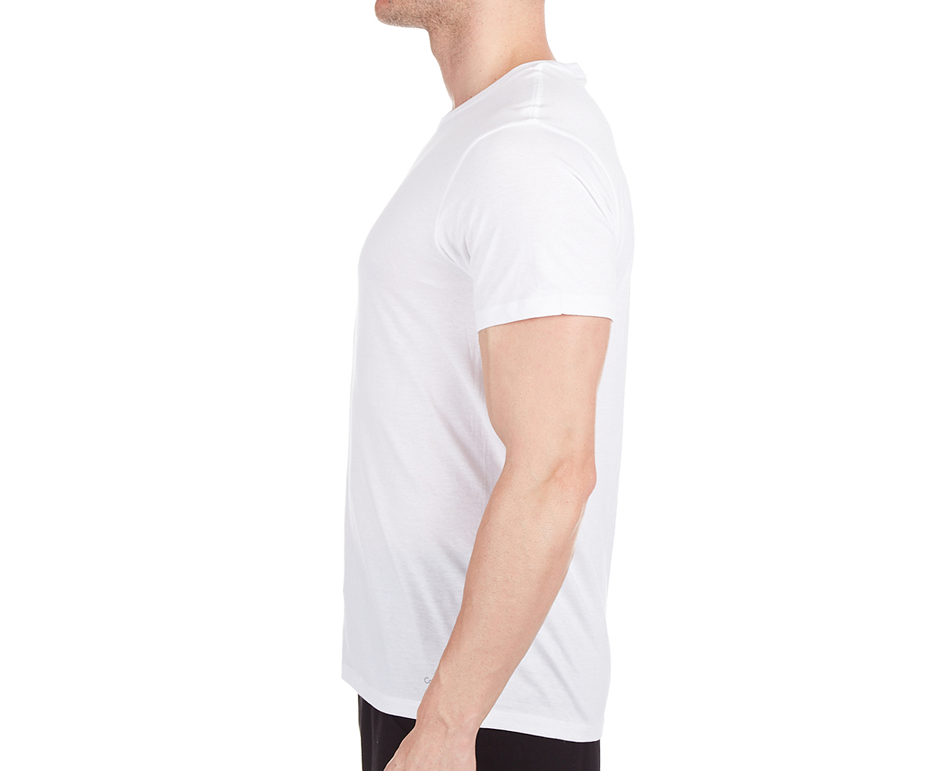 Calvin Klein Mens Crew Neck Tee 3 Pack Black White Grey Au