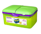 Sistema 2L Quaddie Lunchbox 4-Pack - Assorted