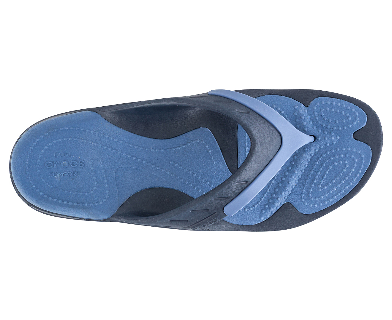Crocs Modi Sport Flip Unisex Sandal - Navy/Bijou Blue | Great daily ...