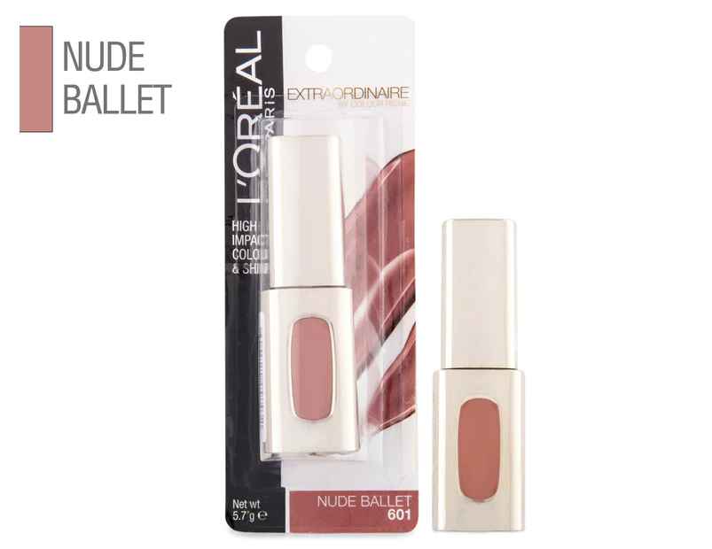 L'Oréal Extraordinaire By Colour Riche Lipstick 5.7g - #601 Nude Ballet