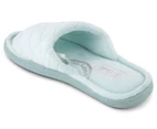 Grosby Women's Invisible Quilt Slipper - Mint