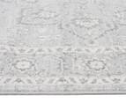Rug Culture 290x200cm Tapestry Easy Care Evoke Cleopatra Rug - Silver 3
