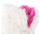 Grosby Women's Soft Swirl Bootie - White/Pink