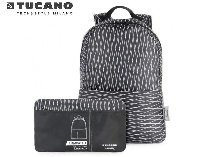 Tucano Compatto Pop! Foldable Backpack - Black