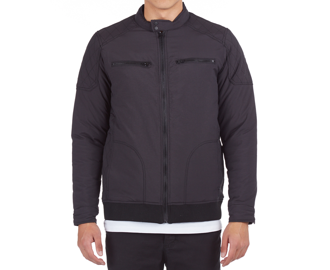 Deacon Men's Shine Jacket - Black | Catch.com.au