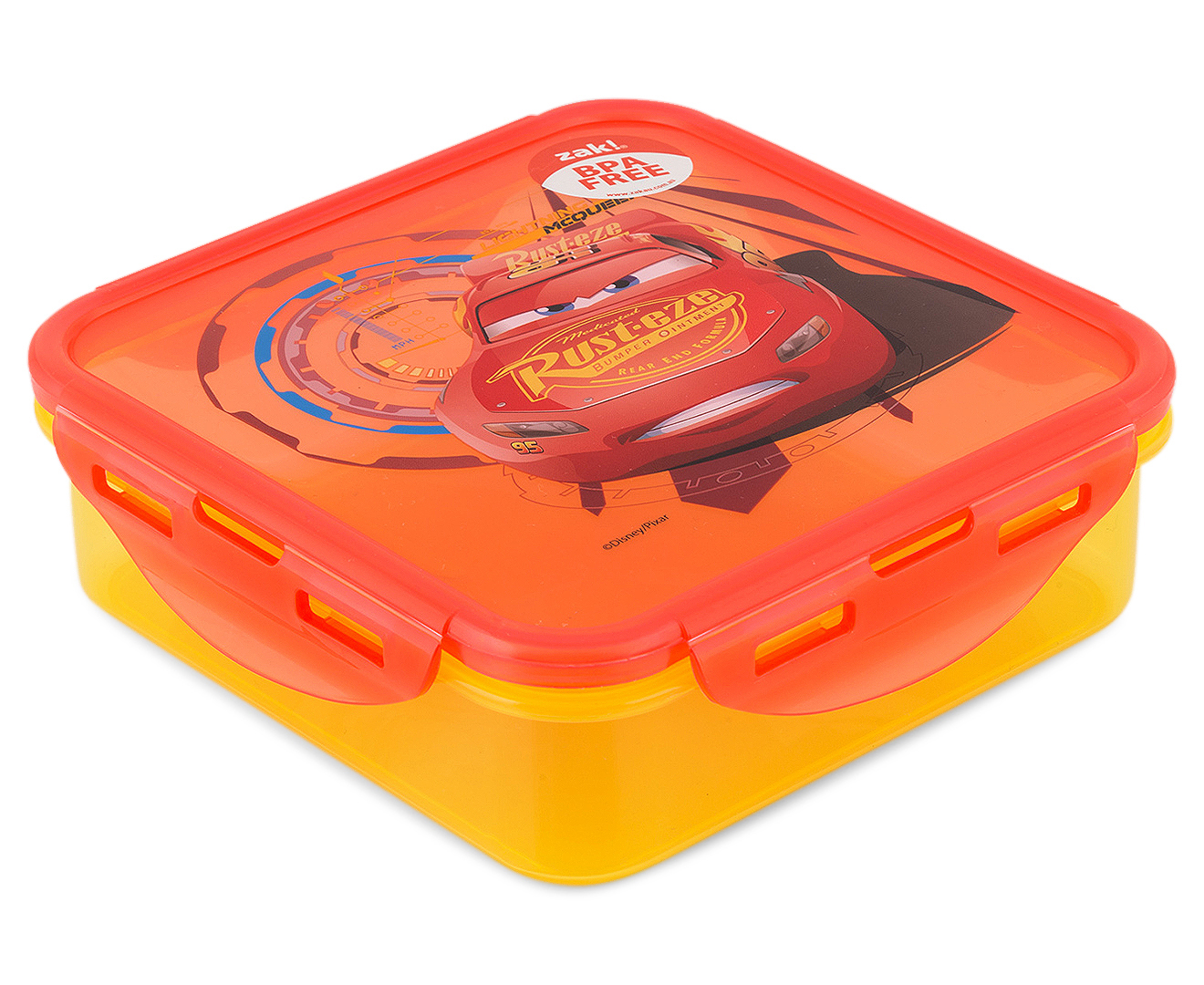 Zak! Cars 3 Lunch Pack Set w/ Bottle & Sandwich Box - Red | Catch.co.nz