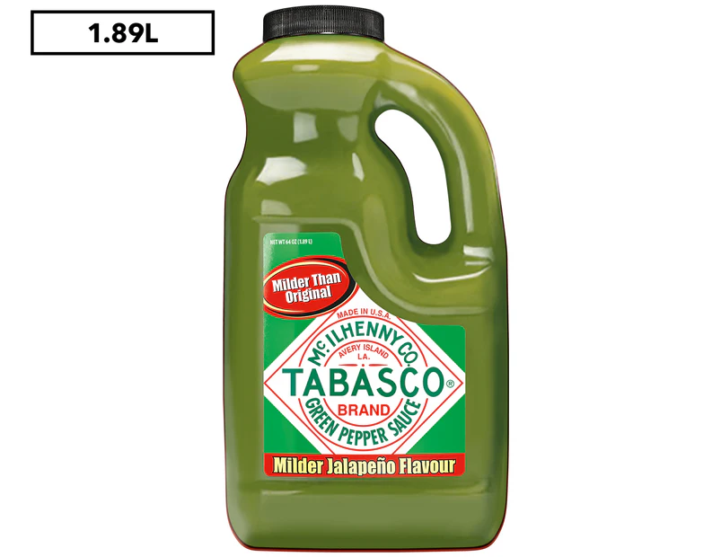 Tabasco Green Pepper Sauce 1.89L