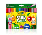 Crayola Silly Scents Chisel Tip Markers 12-Pack - Assorted