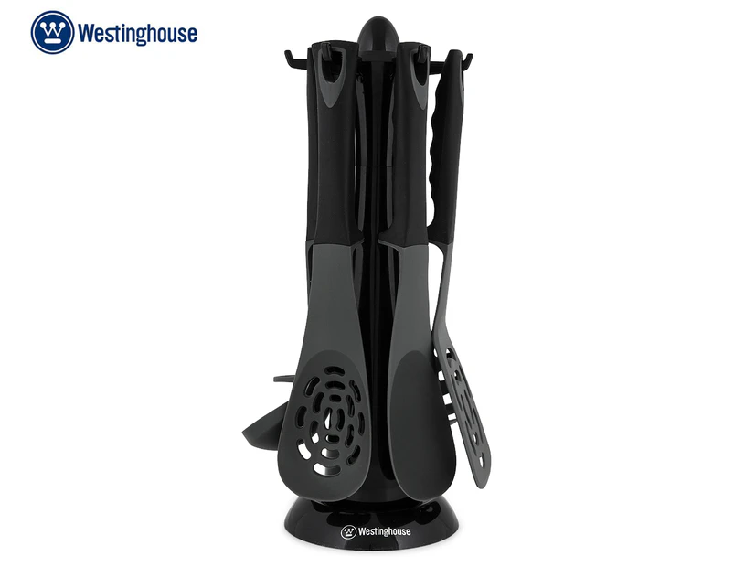 Westinghouse 7-Piece Utensil Set - Black