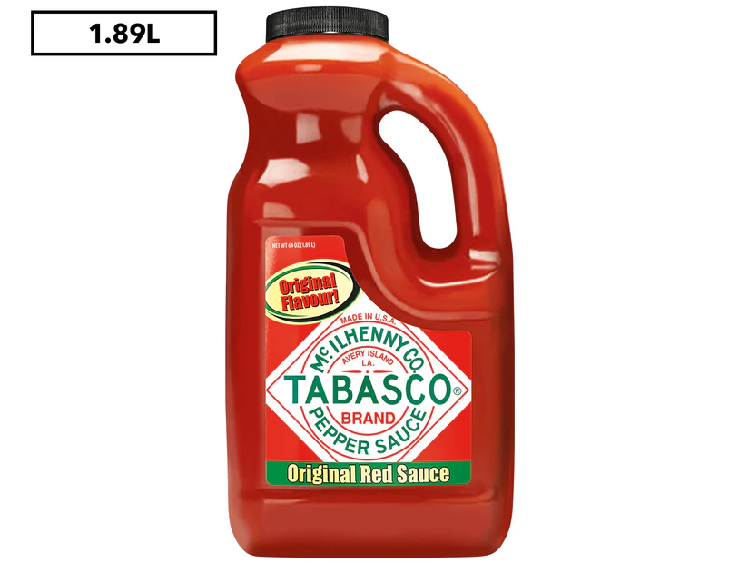 Tabasco Original Red Pepper Sauce 1.89L