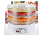 New Food Dehydrator with Temperature Control and Round Trays