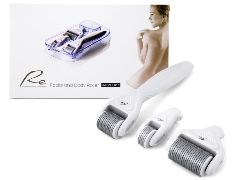 Re Facial Derma Roller All In One Set