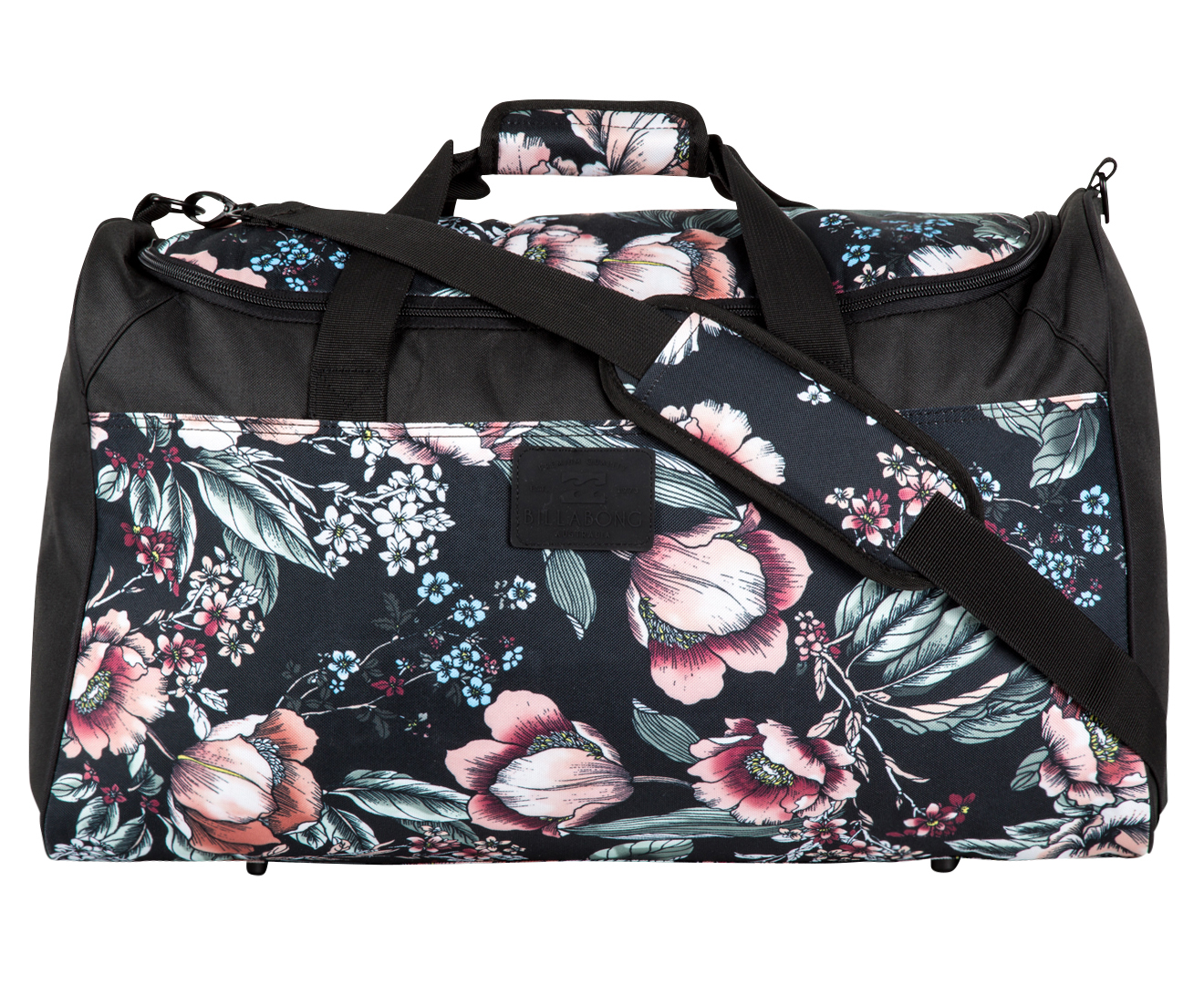 Billabong Gypsy Raven Weekender Bag - Black/Multi | Catch.com.au