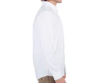 Billabong Men's All Day Oxford Long Sleeve Shirt - White