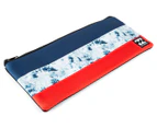 Billabong One Large Pencil Case - Navy/Red