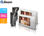 Swann SWHOM-DP880CPK2 7-Inch LCD Screen & Doorphone Video Intercom Twin Pack - Multi